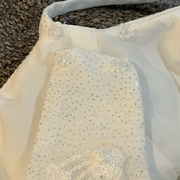 Like new Sparkle Organza Flower Girl Dress - Picture 8 of 15